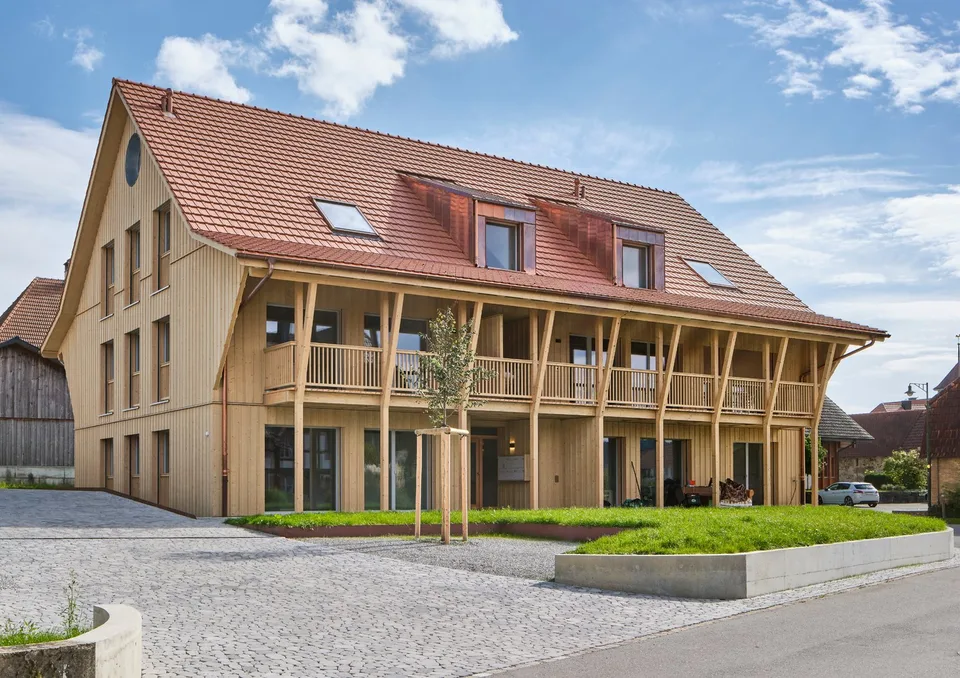 Newly built apartment in a newly constructed wooden house in the heart of the Bernese Seeland – photo 7 of 7