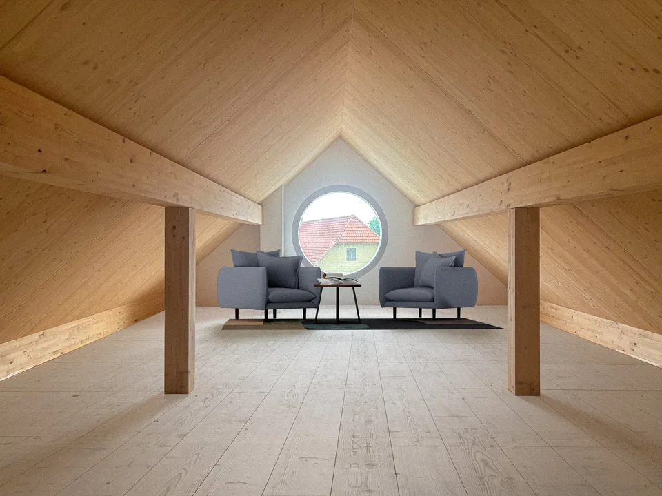 Newly built apartment in a newly constructed wooden house in the heart of the Bernese Seeland – photo 6 of 7