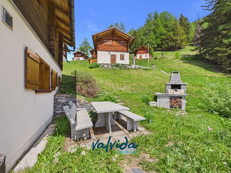 Maiensäss incantevole in una posizione mozzafiato su Chäserstatt (comune di Ernen) – foto 7 di 9