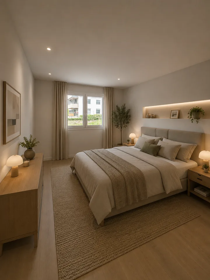 Neue 3,5-Zimmer-Wohnung mit Panoramablick in Conthey – Foto 9 von 12