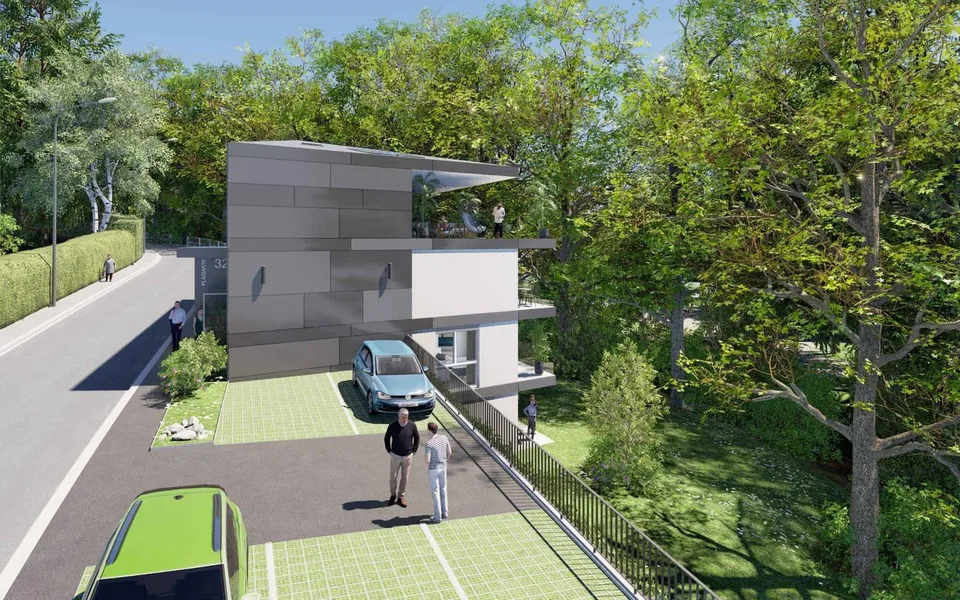 Dernier 4.5 pièces NEUF orienté sud avec balcon - Découvrez-le en immersion 3D !