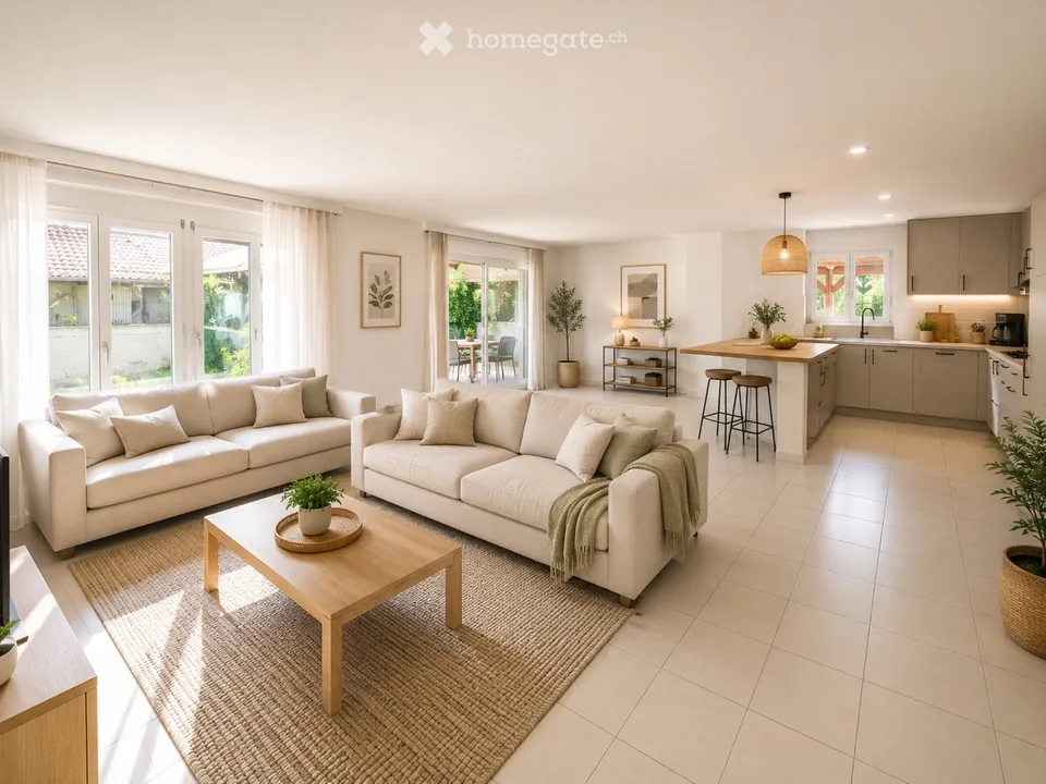 Chézard-St-Martin  Appartement 4 pièces   Off Market