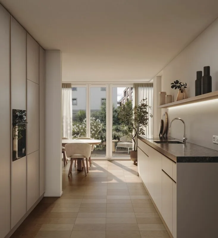 Grosszügige 3.5 Zimmer-Gartenwohnung im Grünen
