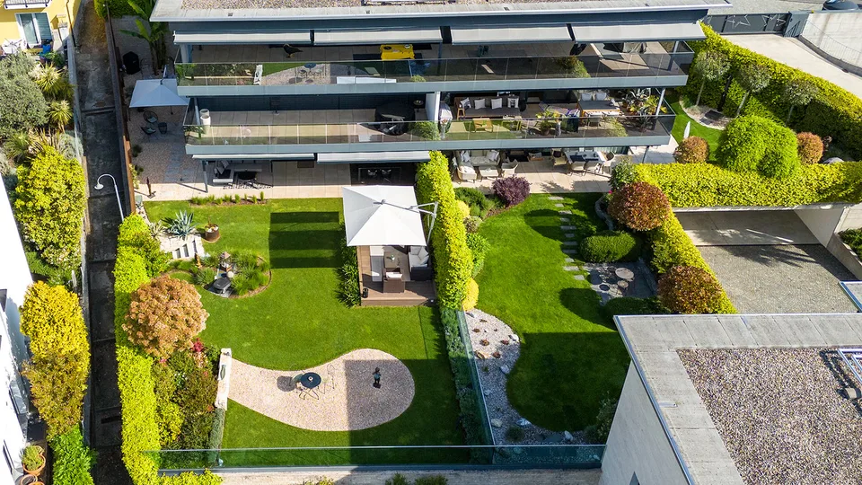 3,5 Zimmerwohnung mit garten und Panoramablick – foto 28 di 29