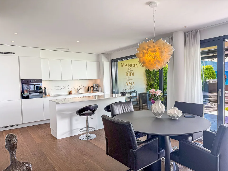 3,5 Zimmerwohnung mit garten und Panoramablick – foto 15 di 29