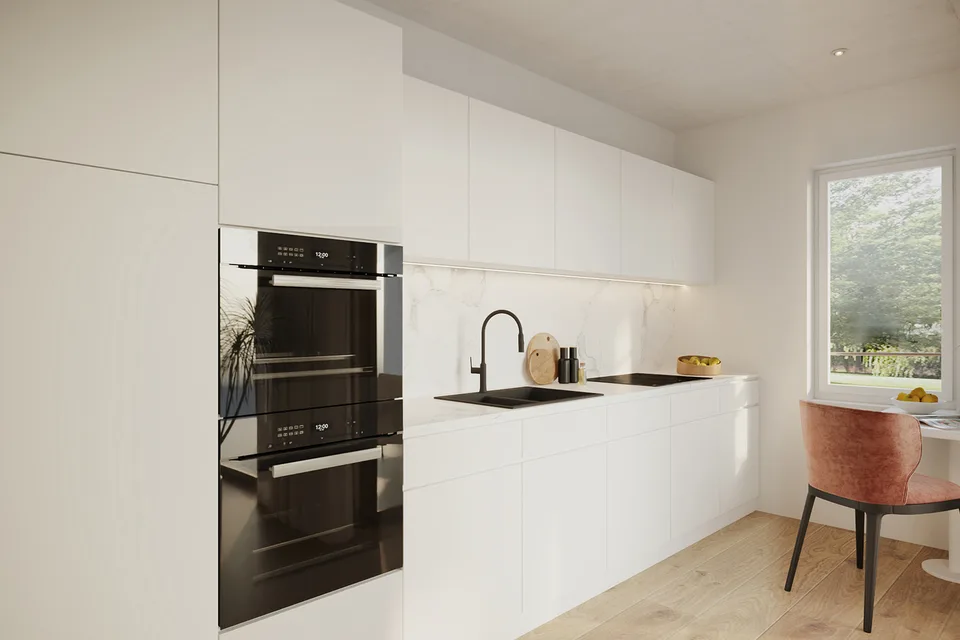 Appartement de jardin attractif avec grande pièce polyvalente