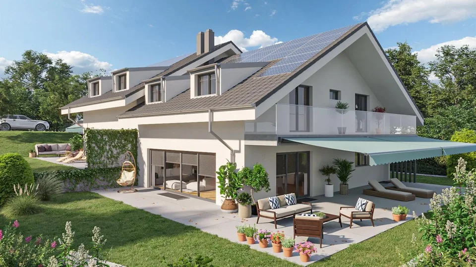 Chantier ouvert ! Projet de 2 Villas Jumelles sur plans (ne reste plus qu'une)