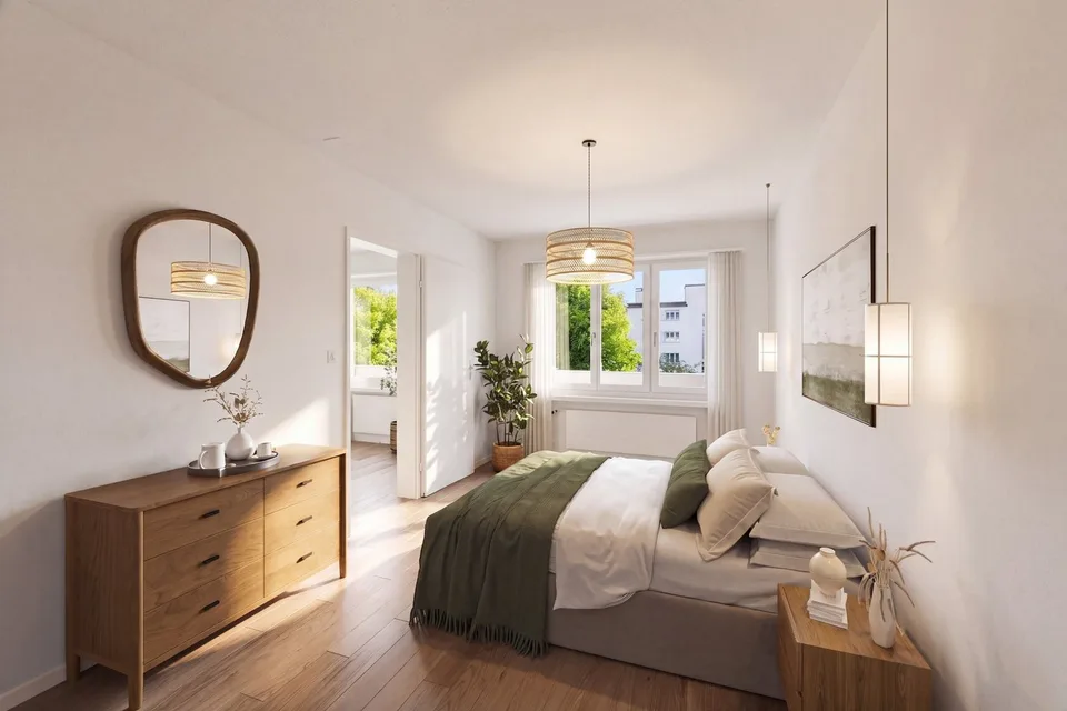 Spazio per idee – Appartamento 4.5 locali con potenziale a Zürich Seebach