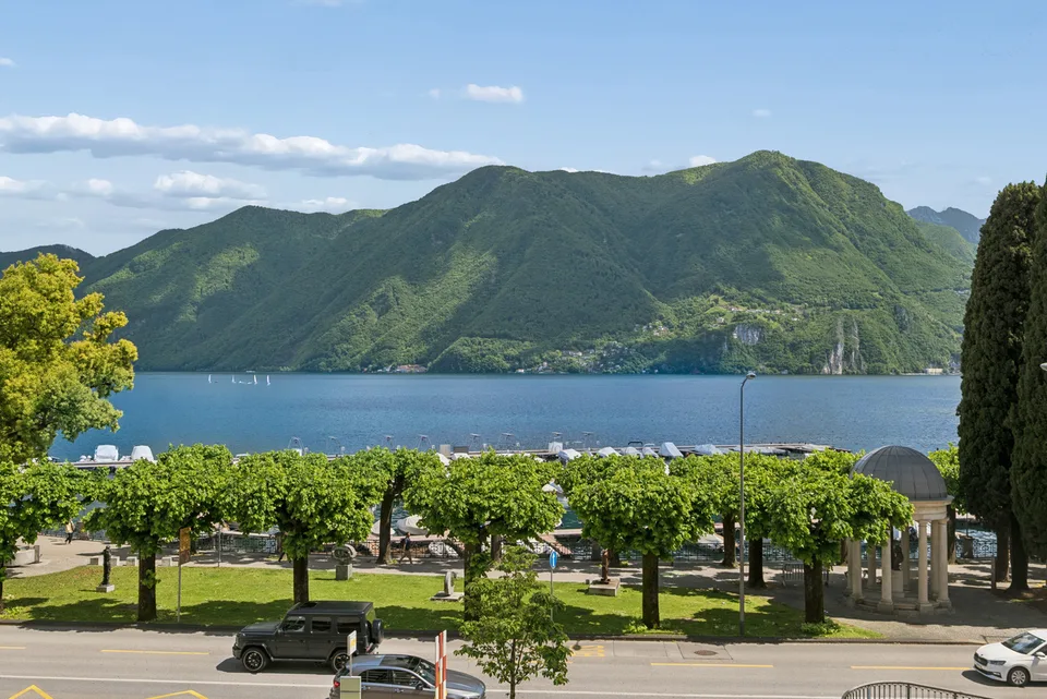 Eleganza contemporanea sul lago di Lugano