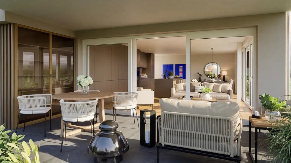 Appartamento nuovo di 4,5 locali con vista panoramica a Lüterswil (Bucheggberg)