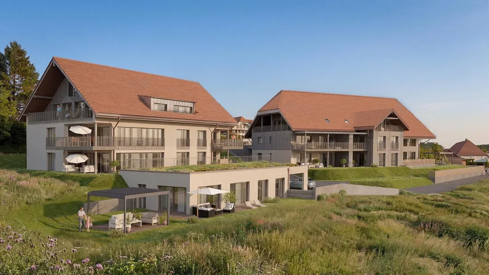 4,5-Zimmer-Neubau-Eigentumswohnung mit Weitblick in Lüterswil (Bucheggberg)