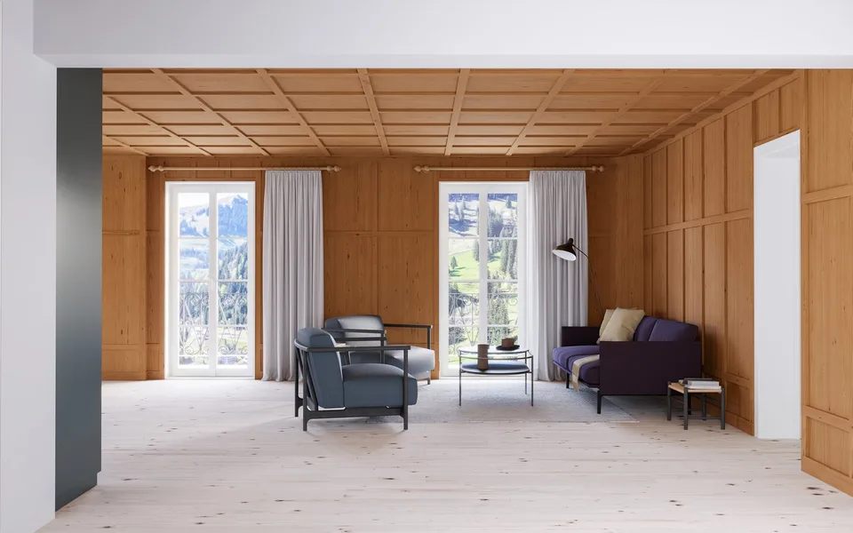 Appartamento di 4,5 locali nella casa-torre – Progetto Rigi Des Alpes