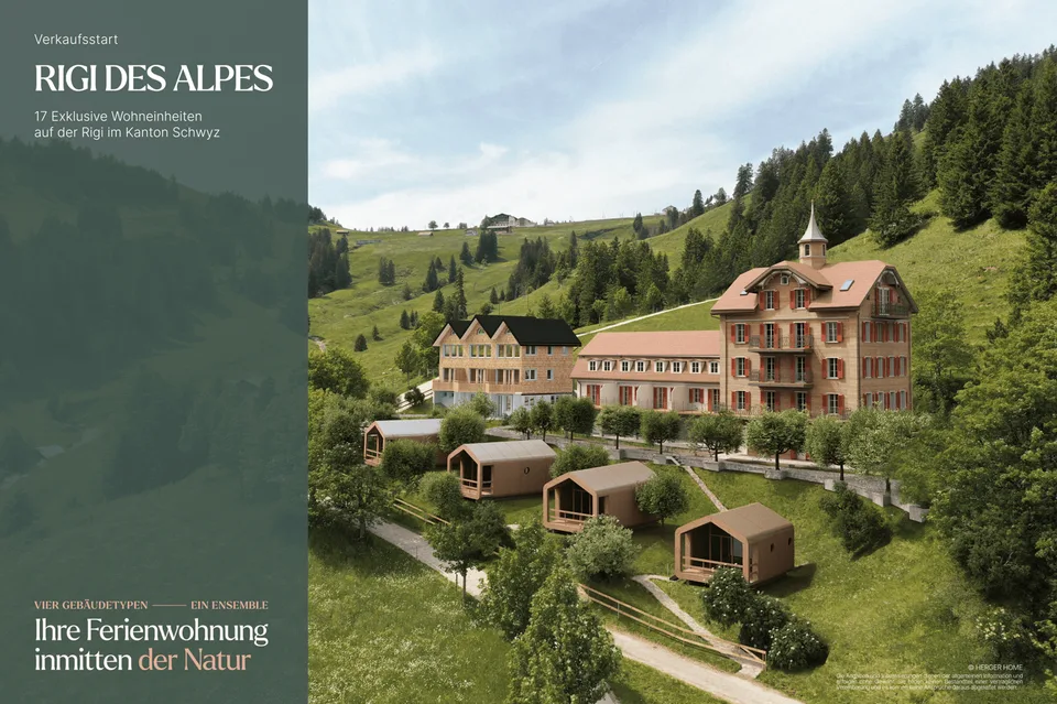 4.5-Zimmer-Wohnung im Turmhaus – Projekt Rigi Des Alpes