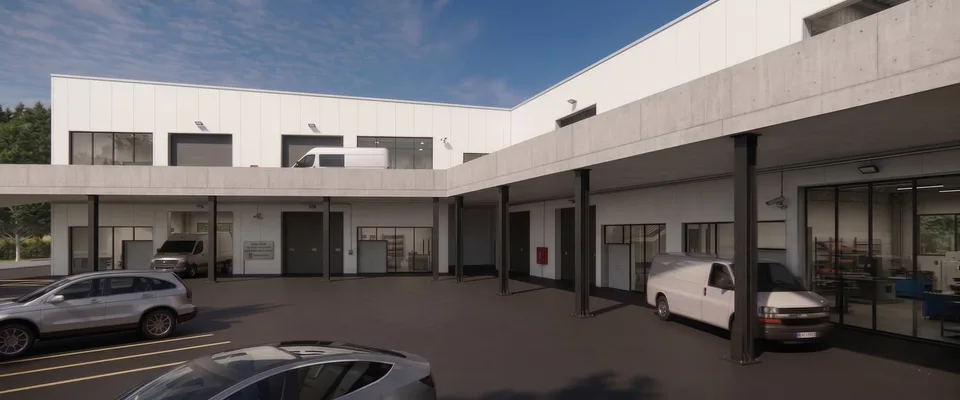Nuove aree industriali da 150m2 a Moudon