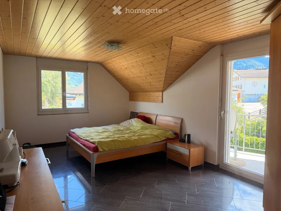 Maison unifamiliale de 6,5 pièces avec jardin et vue sur les montagnes