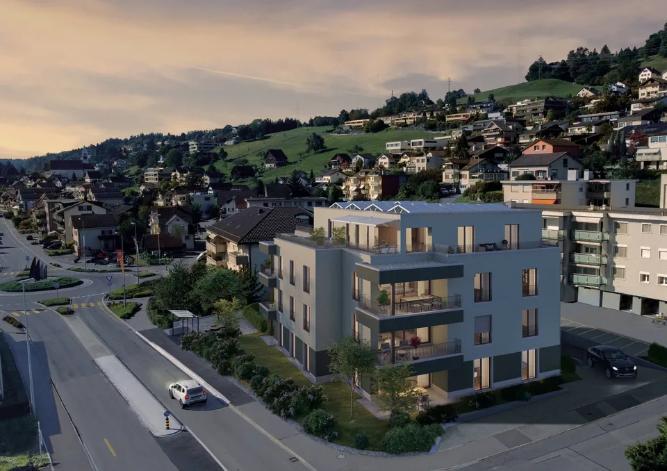 NEUBAUPROJEKT / ATTRAKTIVE EIGENTUMSWOHNUNGEN am oberen Zürichsee