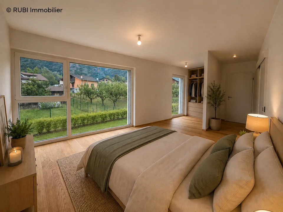 Schönes neues 4.5-Zimmer-Apartment mit großer Terrasse