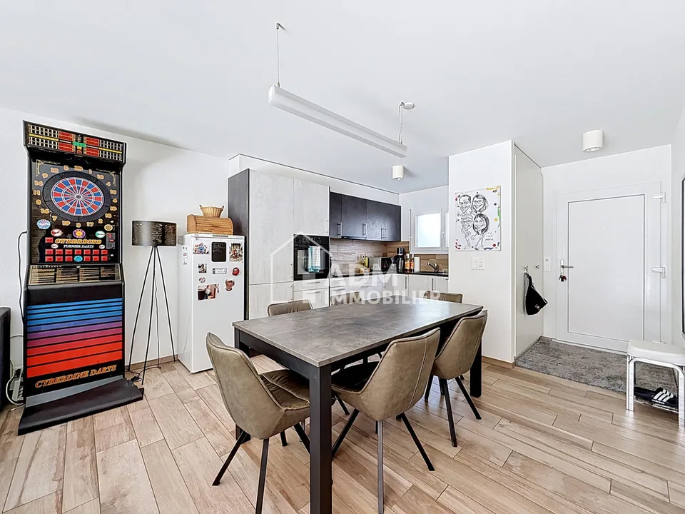 Saillon, casa a schiera con 4.5 stanze e spazio esterno privato di 50 m2