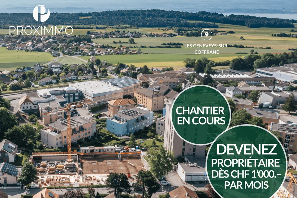 CHANTIER EN COURS ! UN CADRE PRIVILÉGIÉ ENTRE NEUCHÂTEL ET LA CHAUX-DE-FONDS