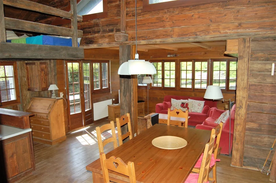 Val Anniviers - Typisches Chalet zur Wochenmiete