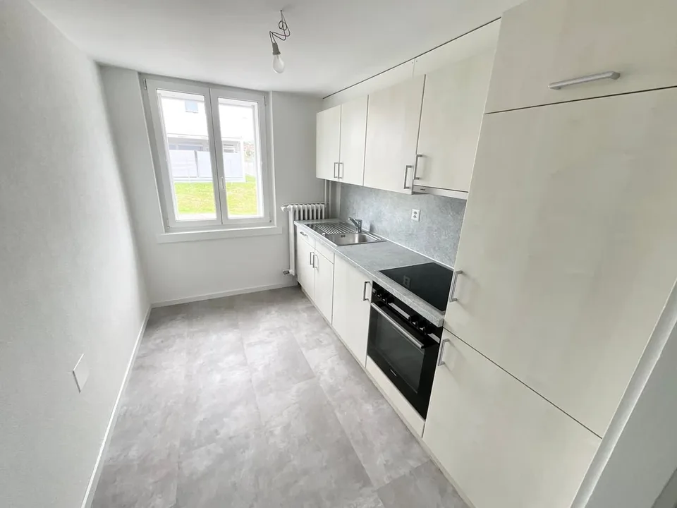 Wohnung mit 3 Zimmern und privater Terrasse renoviert