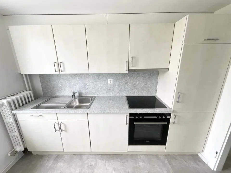 Appartement rénové de 3 pièces avec terrasse privée