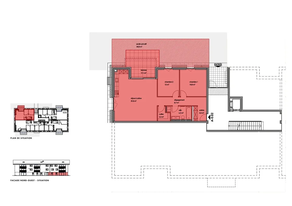 Neue 3,5-Zimmer-Wohnungen in einem ruhigen Dorf