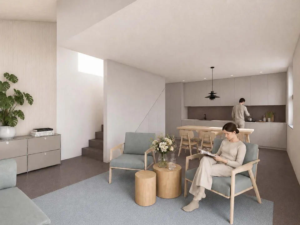 Habiter avec style dans un immeuble neuf – lumière, bois et vue panoramique à Hirzel