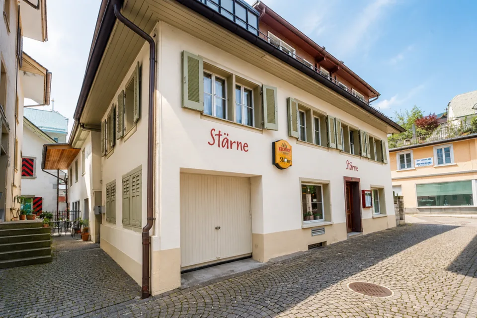 Pop-up-Restaurant mit Terrasse an zentraler Lage
