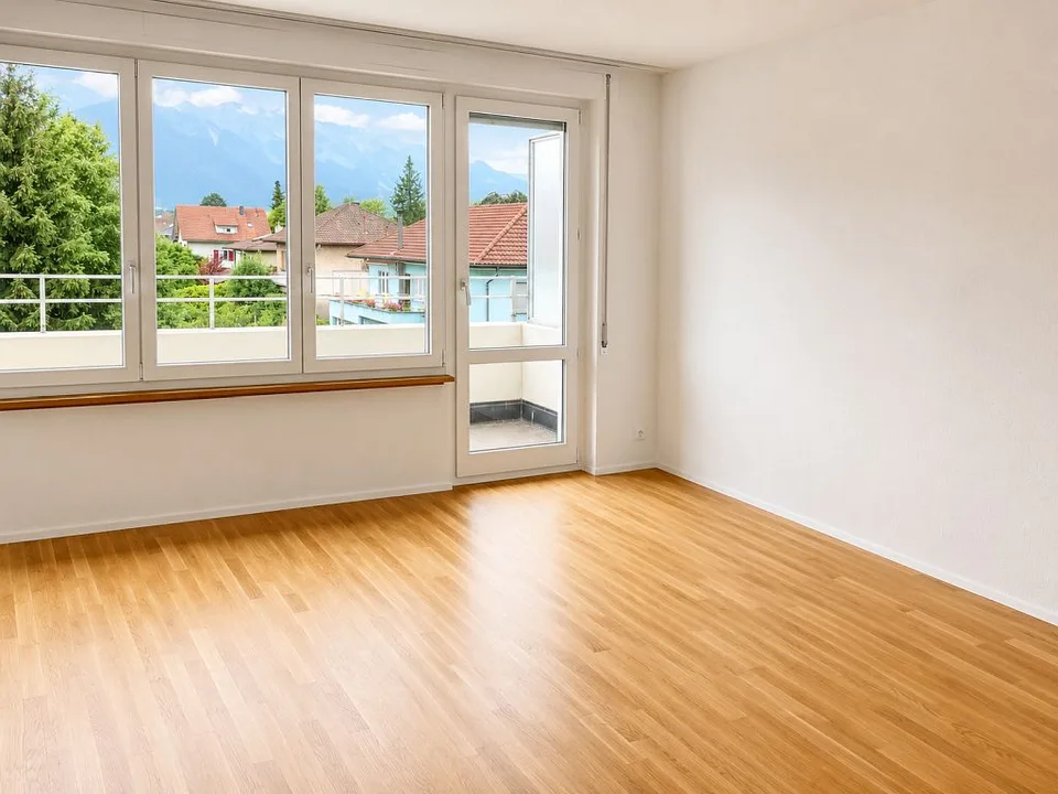 Grosszügige 3-Zimmerwohnung mit fantastischem Ausblick