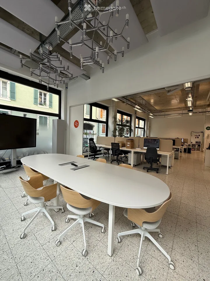 Bureau moderne de 161 m² – Modulable, lumineux et prêt à l’emploi à Plainpalais, Genève