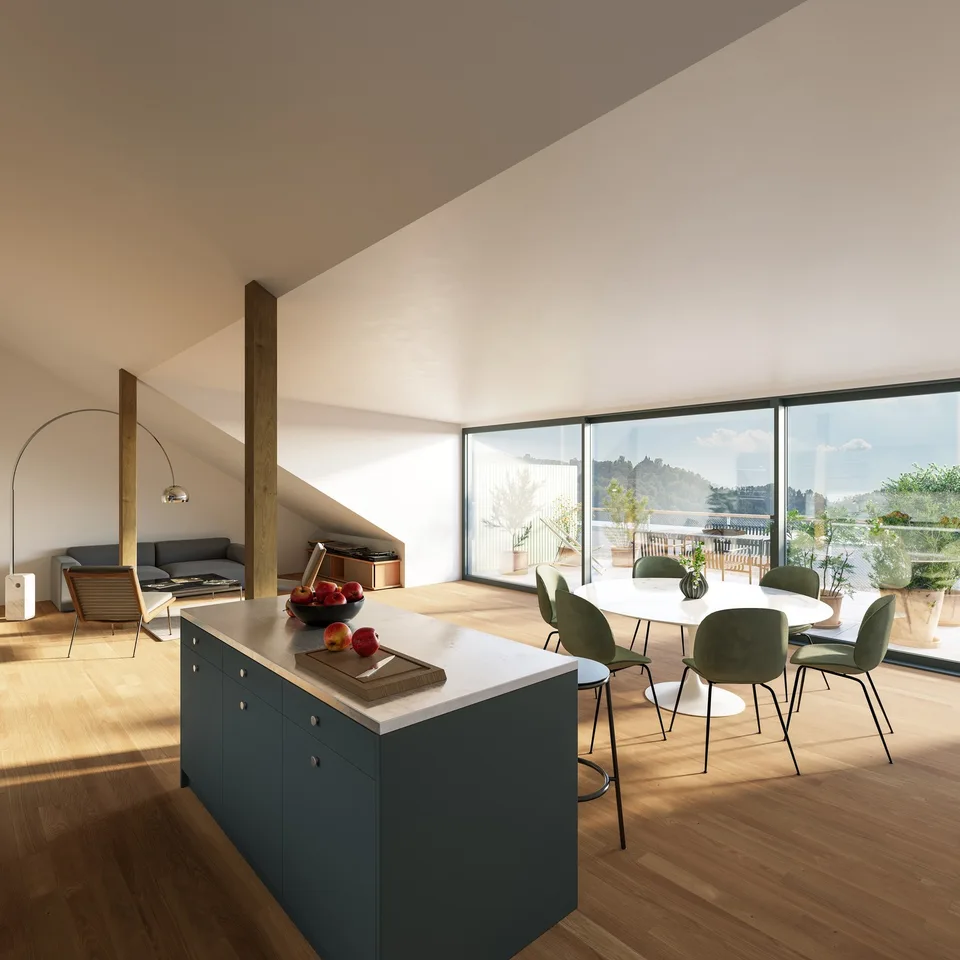 Erstvermietung - Einzigartige Dach-Maisonette-Wohnung