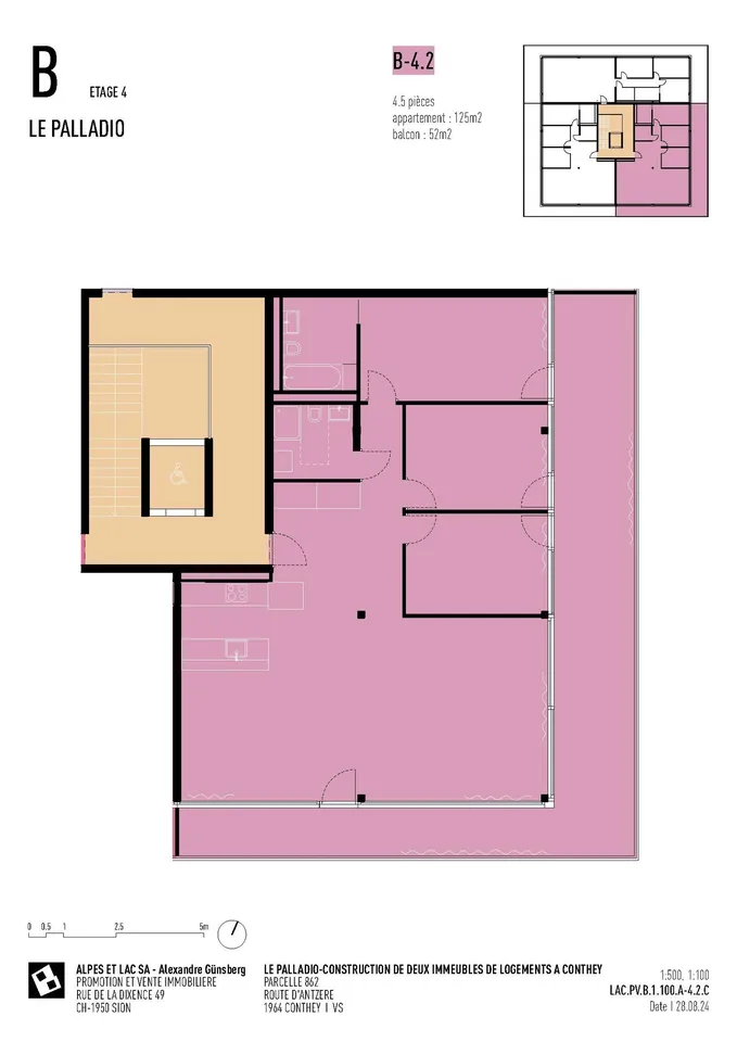 LE PALLADIO - CONTHEY BATIMENT B – photo 6 sur 8