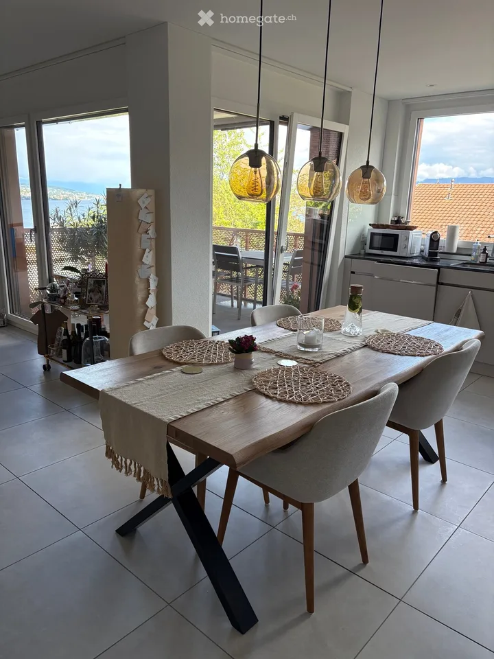 Appartement de 3,5 pièces en construction neuve avec vue sur le lac à Thalwil