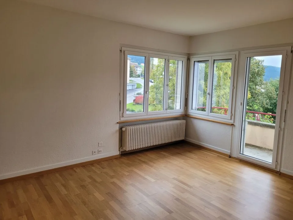 Dreizimmerwohnung mit Balkon