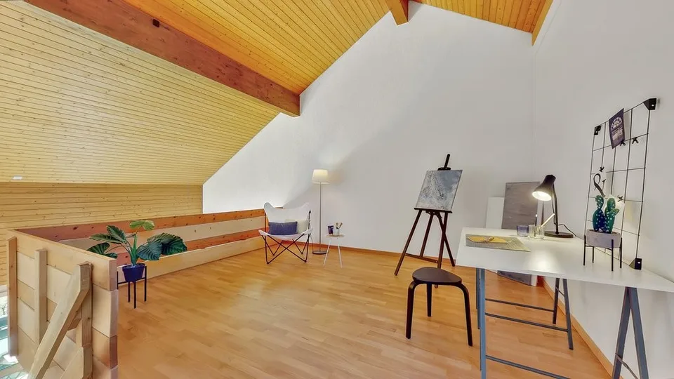 Ampio appartamento a galleria a Langnau