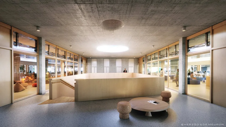 1'450 m² showroom on the ground floor: showroom, café or practice in Main Campus, Basel – photo 9 of 18