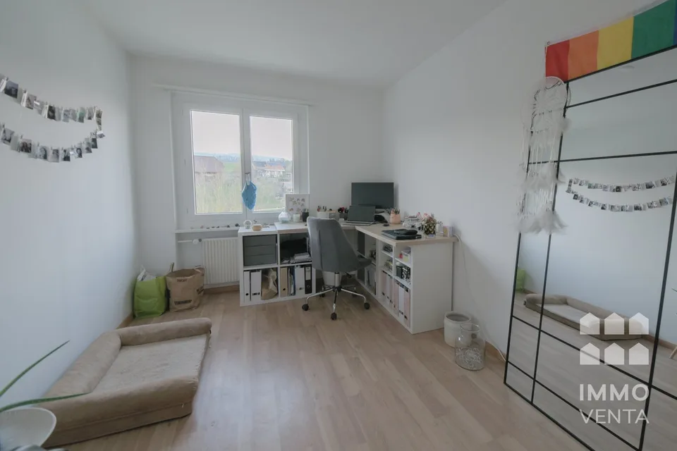 Appartamento di 3 camere con balcone ad Aegerten direttamente sul fiume Aare