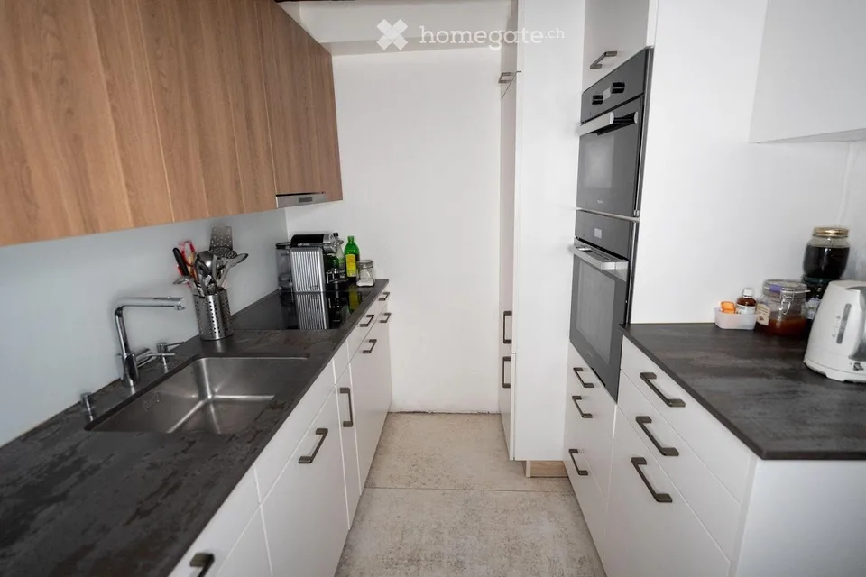 For rent 5-room apartment with garden in the heart of Fribourg