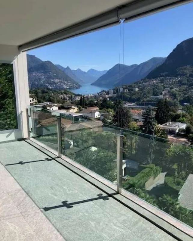 Favoloso e ampio duplex con vista sul Lago di Lugano