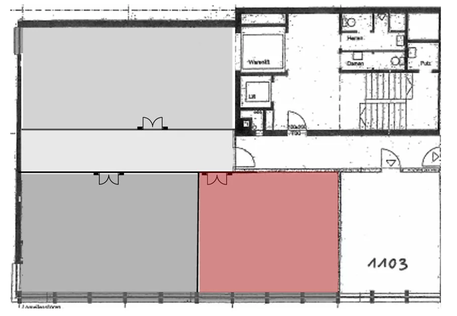 Zentrale Bürofläche zu vermieten