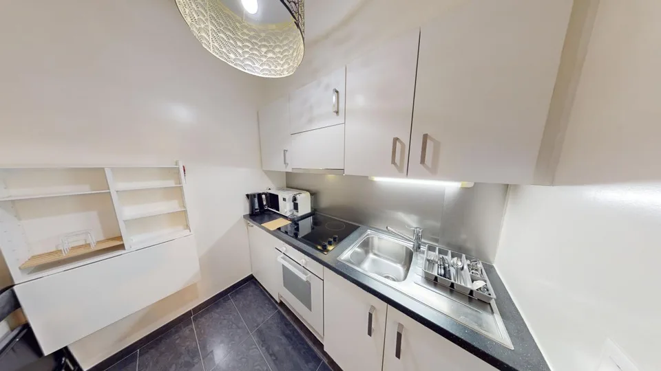 Studio confortevole a Eaux-Vives | Lavatrice, WiFi & ottime strutture di trasporto – foto 6 di 14
