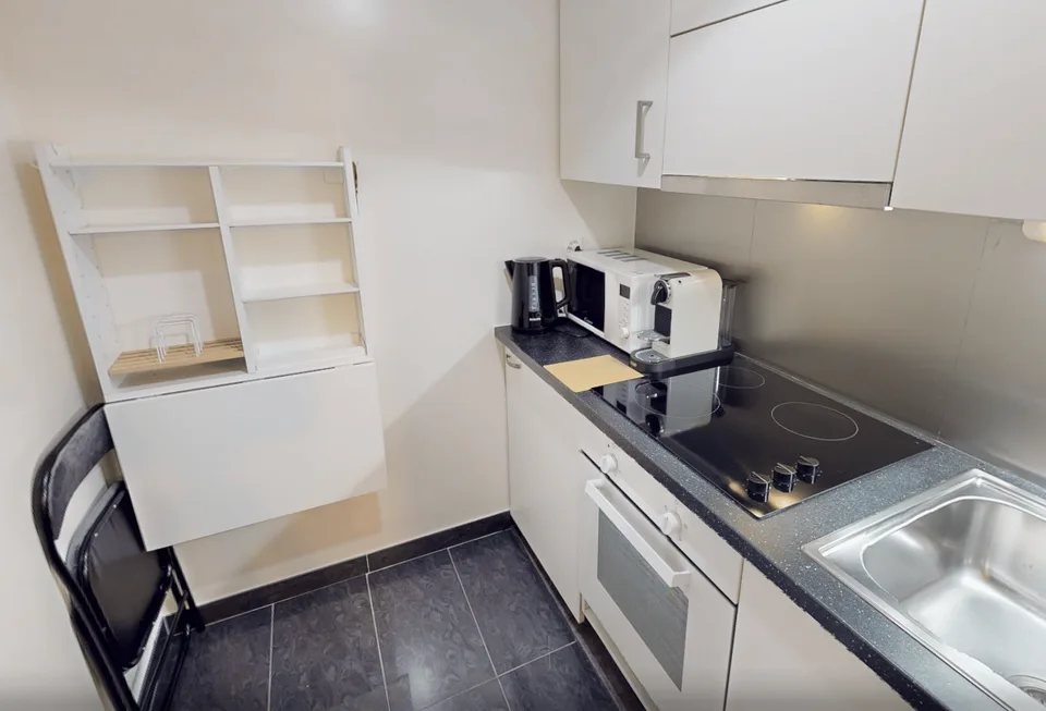 Studio confortevole a Eaux-Vives | Lavatrice, WiFi & ottime strutture di trasporto – foto 13 di 14
