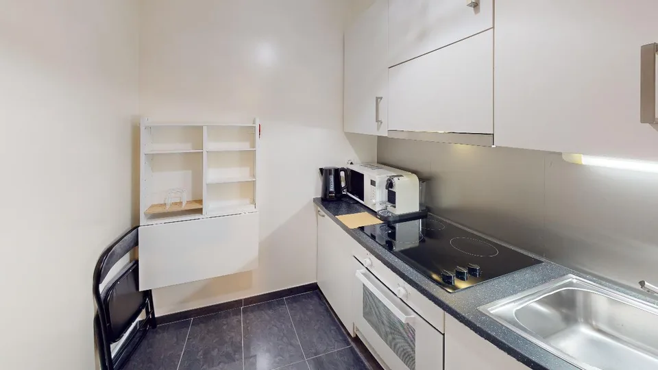 Studio confortevole a Eaux-Vives | Lavatrice, WiFi & ottime strutture di trasporto – foto 7 di 14