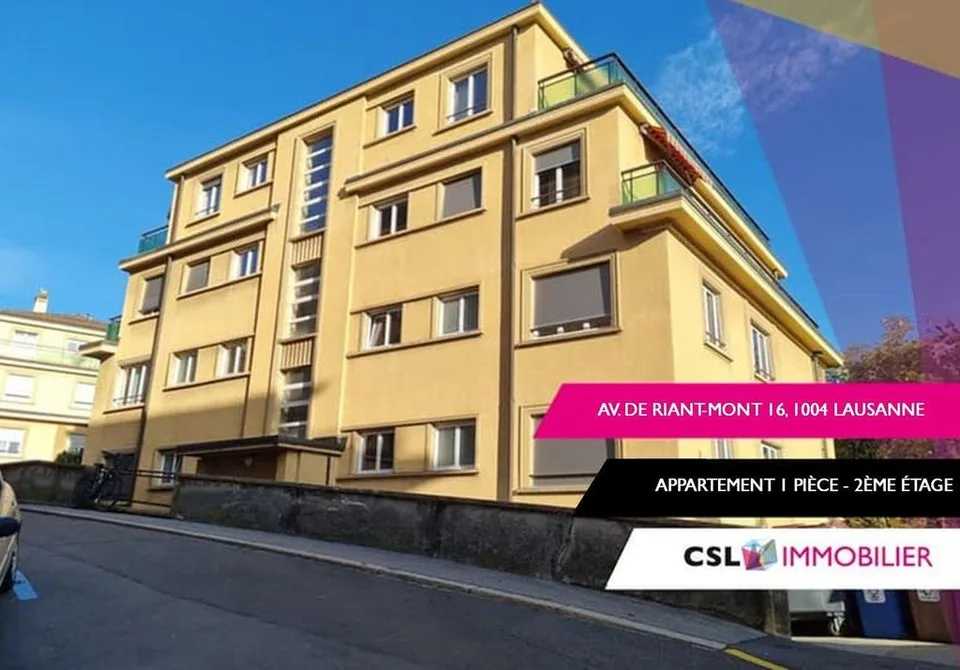 Vivez au coeur de Lausanne, à 2 pas du M2 !