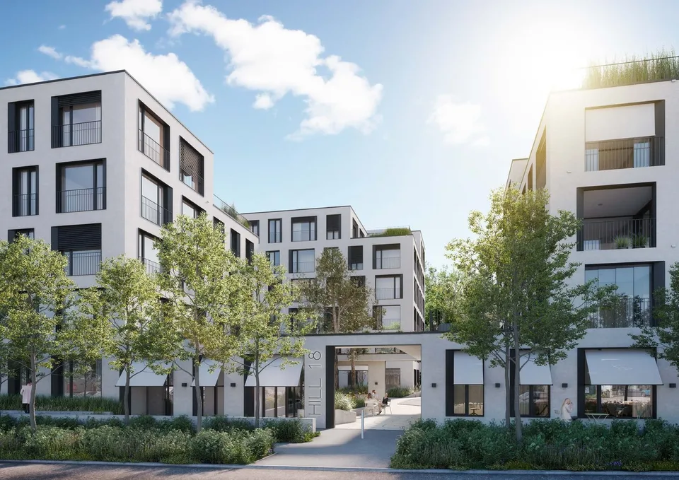 «Erstbezug» Moderne 3.5 Zimmer Attikawohnung mit grosser Dachterrasse, nur 20 Minuten von Zürich