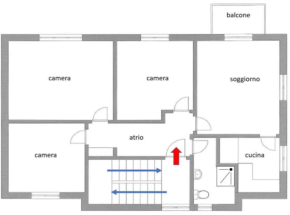 MENDRISIO RANCATE: 4,5 Zimmer in ruhiger und sonniger Lage – Foto 13 von 13