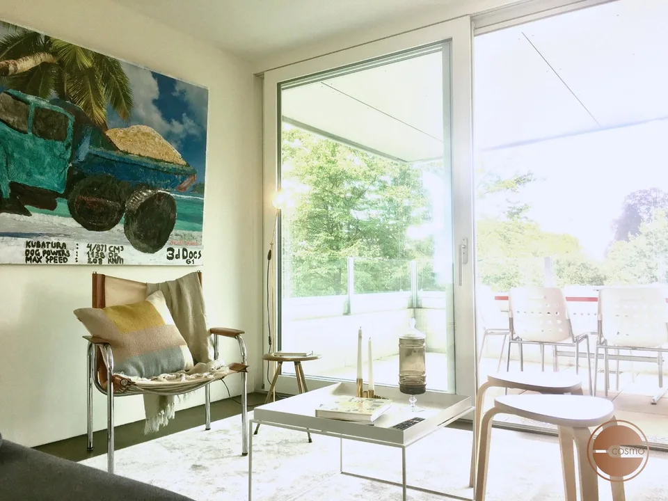 STILVOLLES 4.5 ZI. APARTMENT MITTEN IN DER STADT / STYLISH 4.5 ROOM APARTMENT IN THE MIDDLE OF CITY
