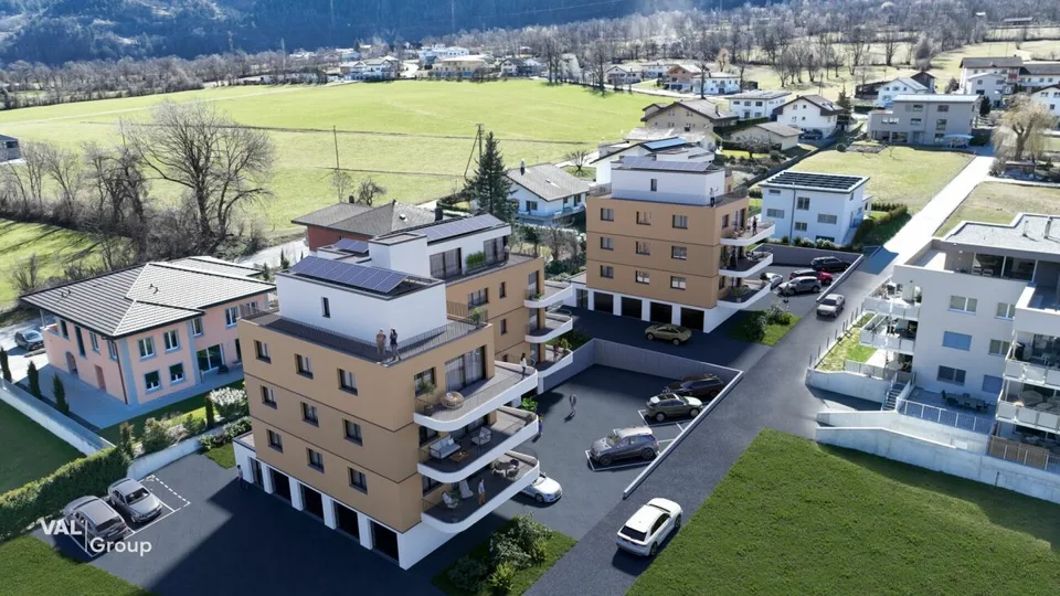 Helle 4.5-Zimmerwohnung mit modernem Grundriss