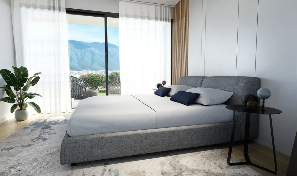 Élégant appartement 3.5 pièces avec jardin et vue sur le lac